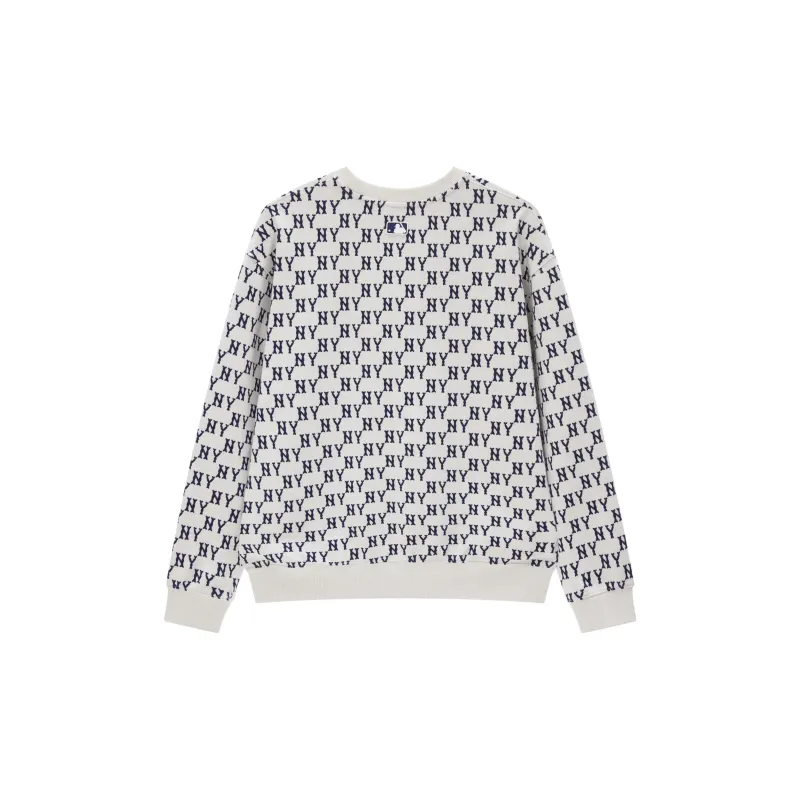 MLB Sweatshirt Unisex Dark Cream-1