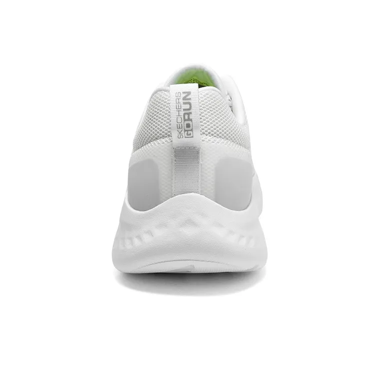 Skechers Go Run Lite Anti Slip Wear Resistant Low Top Casual Running Shoes Men's White-4
