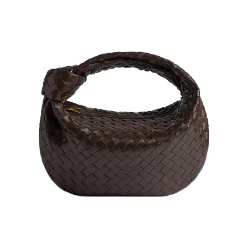 Bottega Veneta JODIE Sheepskin Shoulder Bag Handbag Teen Women's Chocolate Brown