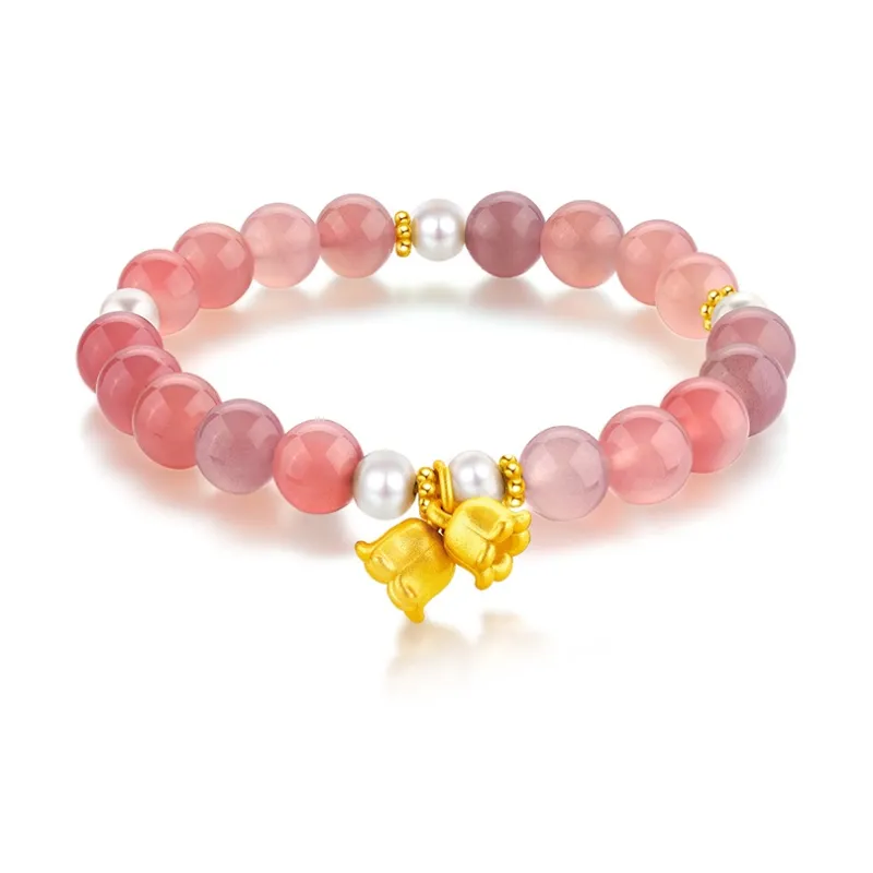 Mokinggran Agate Pearls Bracelets Women's Anniversary Bestie Box-1