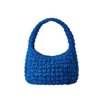 COS Polyester Cloud Bag, One Shoulder Handbag Tubas Women's Blue