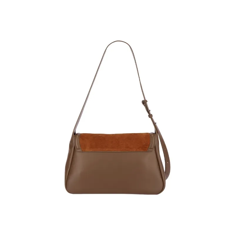 AMAZING SONG Cow Leather Shoulder Bag, Crossbody Bag Large Size Women's-21
