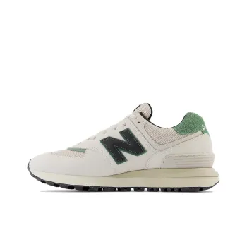 New Balance 574 Legacy White Black Green