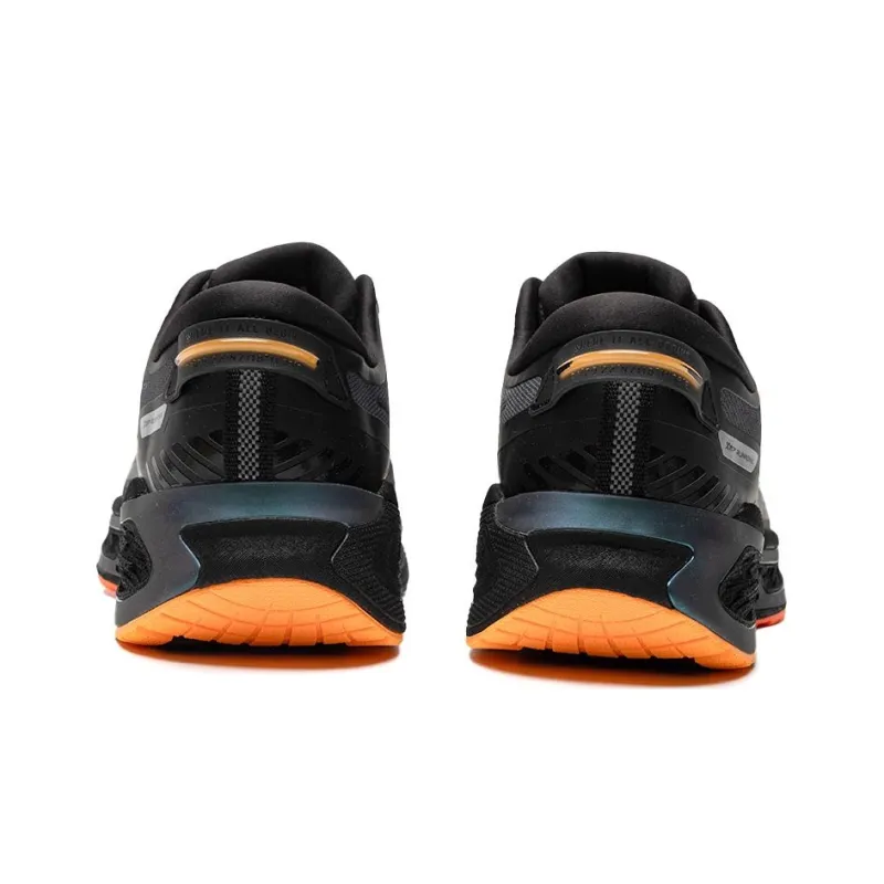 XTEP Starburst Durable Cushioning Low Top Running Shoes Men's Black Gray-3