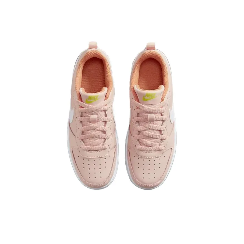 Nike Court Borough Low 2 'Pink White' Gs-4