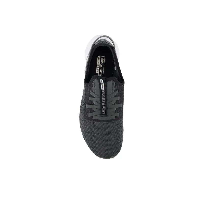 New Balance NB Nergize Anti Slip Wear Resistant Low Top Casual Shoes Women's Black White-2