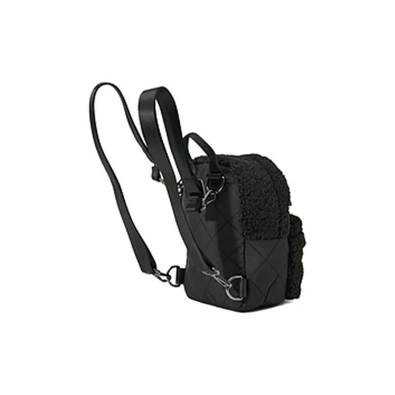 Skechers Fabric Backpack Regular Unisex Black-3