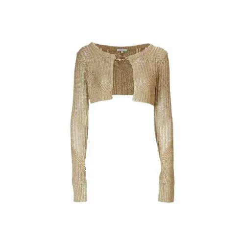 Patrizia Pepe Knitwear Women's Gold