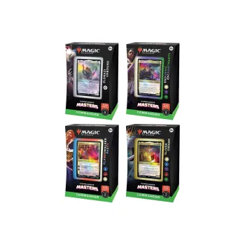 Hasbro Magic  The Gathering Commander Master Preconstructed Deck MTG Card Game Battle Cards