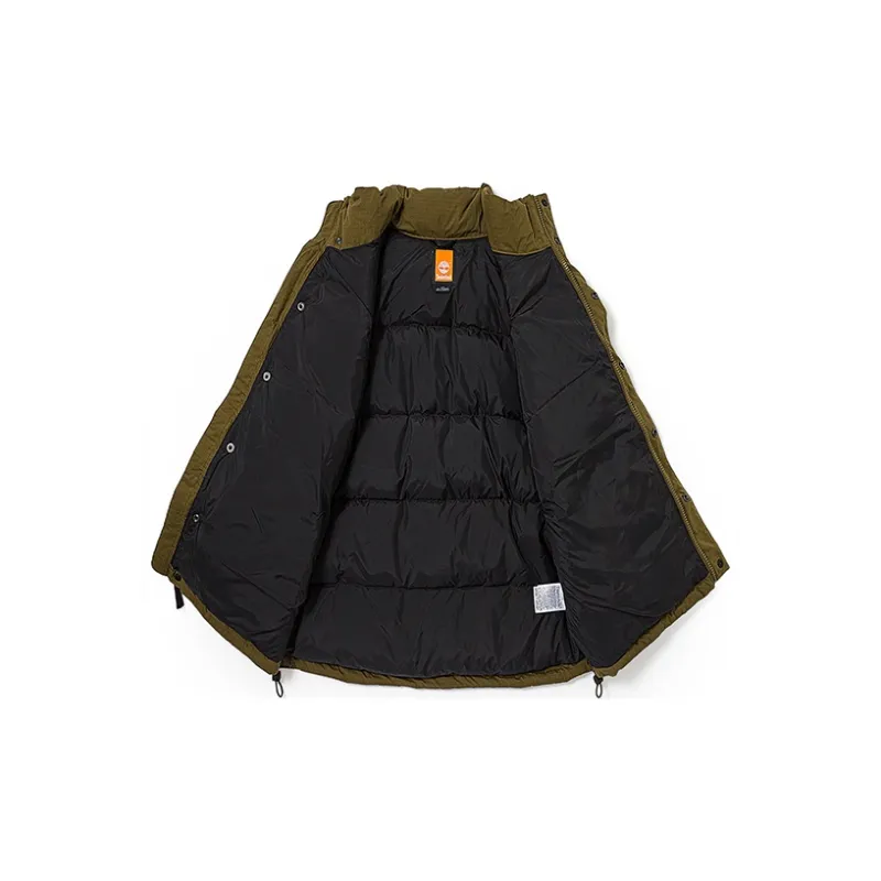 Timberland Down Jackets Men Dark Olive Green-2