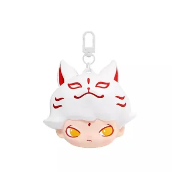 POP MART DIMOO Tonight's No Sleep Collection Kitsune Earphone Case Trend Based Products
