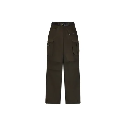 CPAURA Cargo Pants Women's Dark Brown