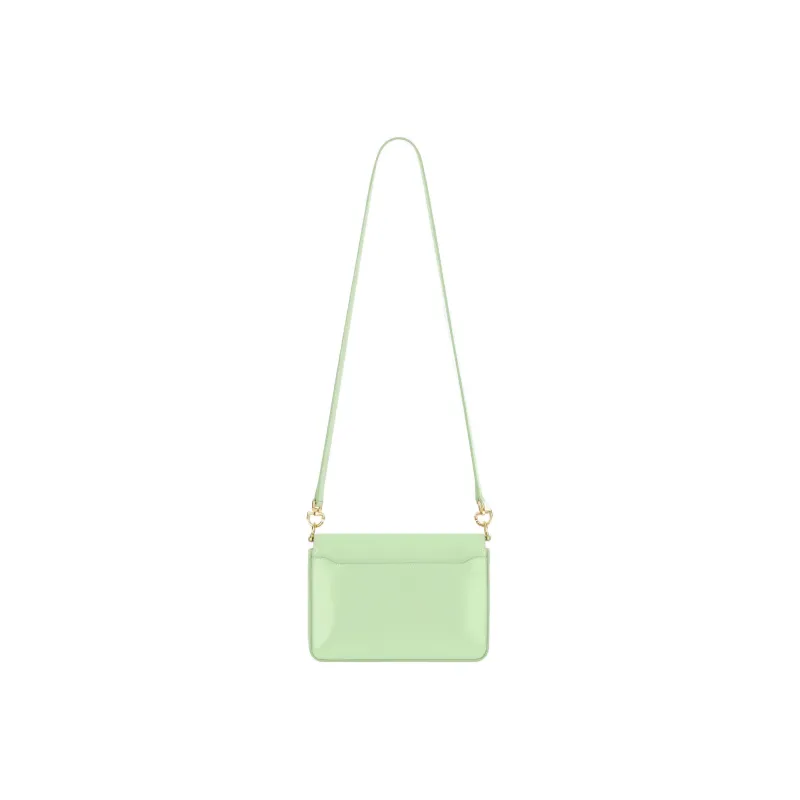 Givenchy 4G Cow Leather Handbag Shoulder Bag Women's Light Yellow Green-2