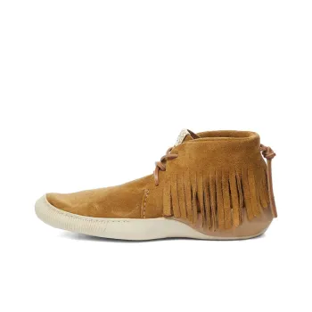 Visvim Fringed Suede Desert Boots