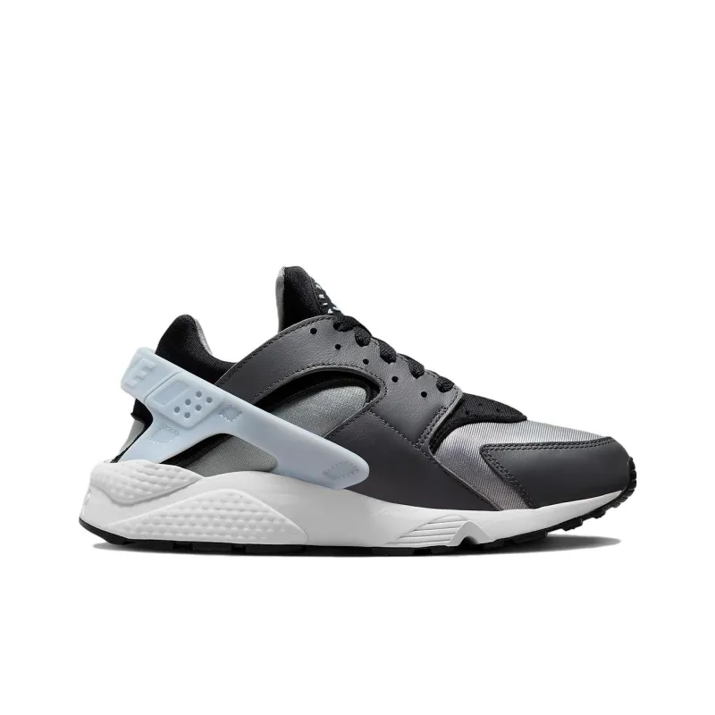 Nike Air Huarache Swoosh! Black Light Smoke Grey-1