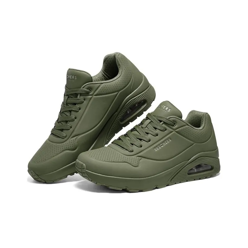 Skechers Uno SKECHER STREET UNO Anti Slip Wear Resistant Low Top Skateboard Shoes Men's Jasper-3