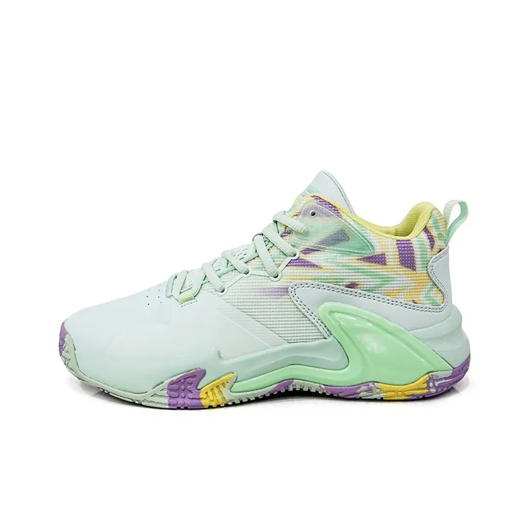 LPMX Cushioning Anti-Slip And Wear-Resistant High-Top Basketball Shoes Men's-0