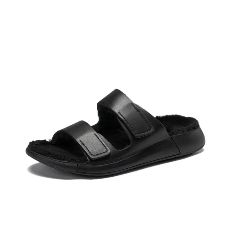 Ecco Slide Slippers Women's Black-1