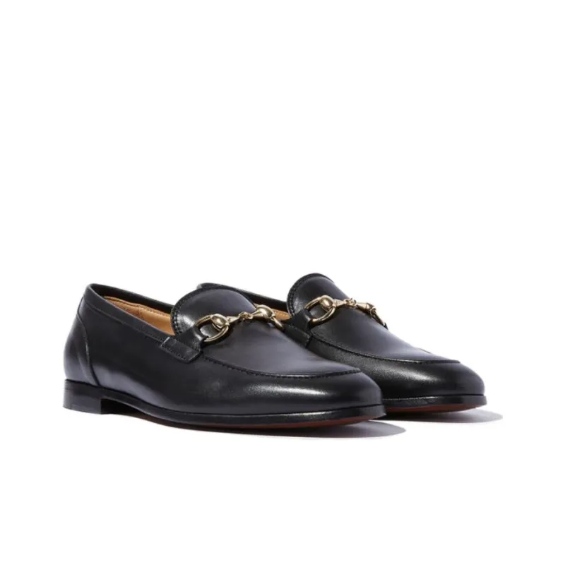 SCAROSSO Alessandra Almond Toe Loafers Women's-2