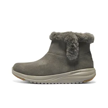 Skechers ON THE GO STELLAR Waterproof And Slip Resistant Short Mid Calf Snow Boots Women's Taupe