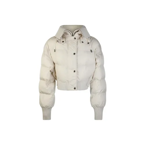 Jacquemus Puffer Jackets Women's White