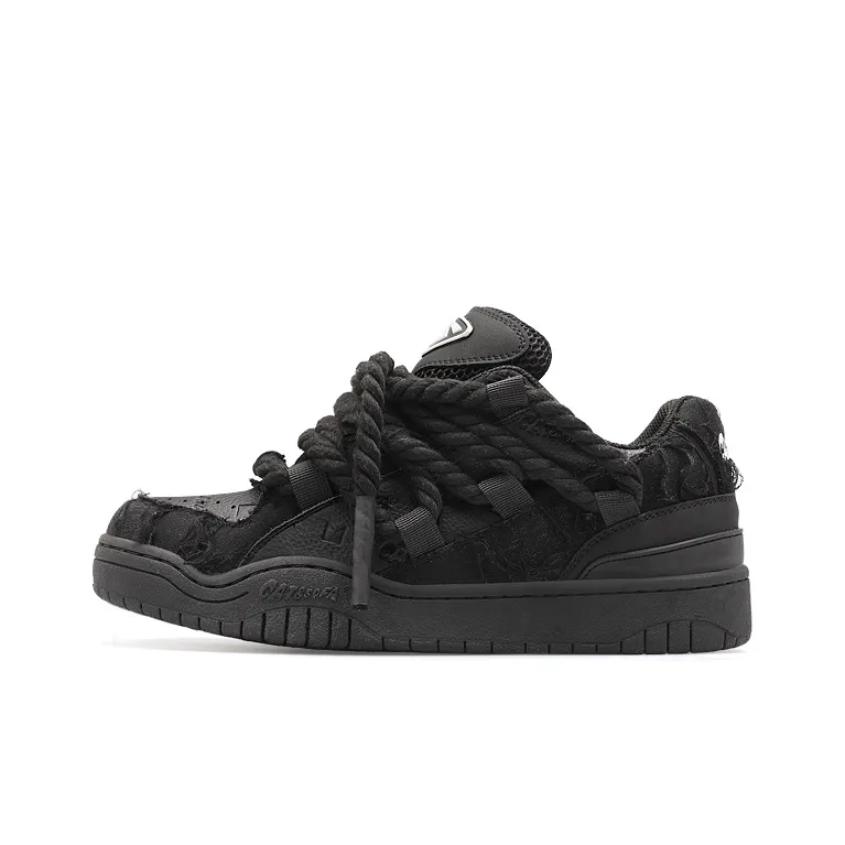 Cat&Sofa Dirty Braid Series Skateboarding Shoes Unisex Swag-0