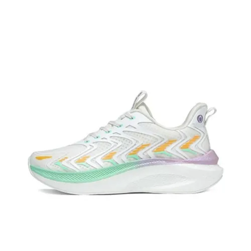Salaman Cushioning, Slip Resistant, Abrasion Resistant, Breathable, Support Low Top Popcorn Sole Running Shoes Unisex