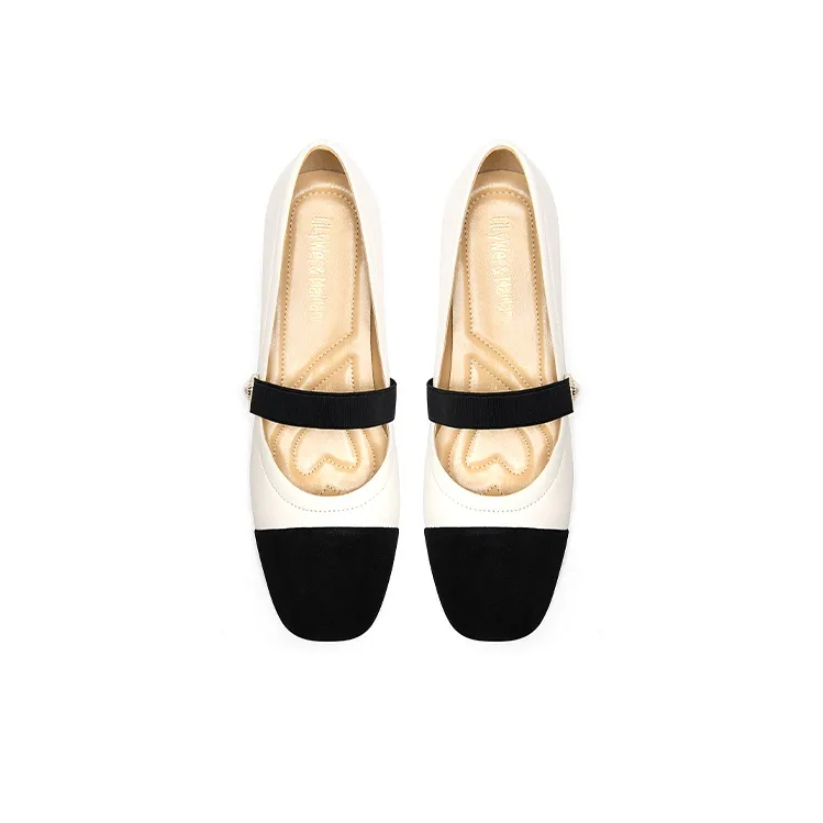 Lily Wei Women's Casual Shoes 2.5cm Women's Milk White-2
