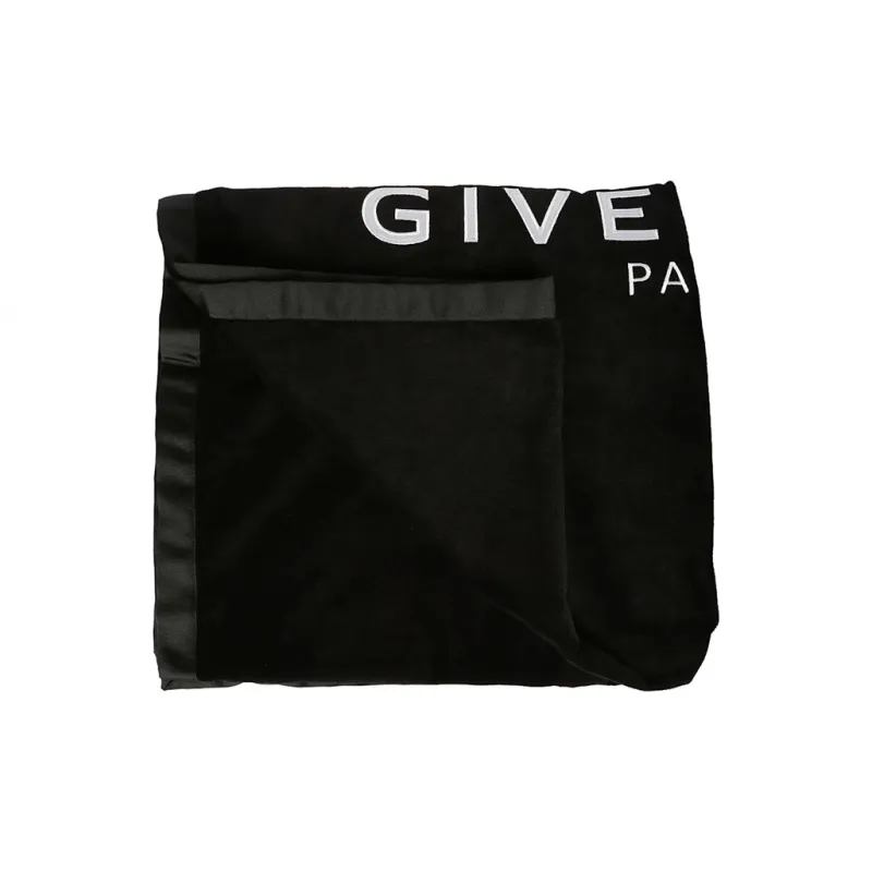 GIVENCHY Knit Scarves Men's Black-0