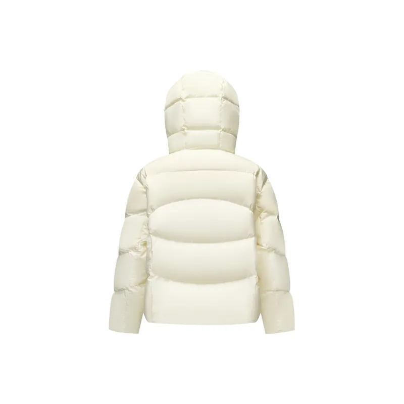 SEM/R Relaxed Oversized Hooded Down Jacket Mid Length Women's-8