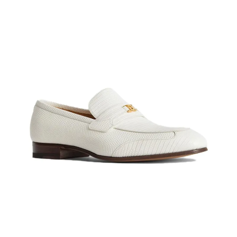 GUCCI Loafers Men White-2