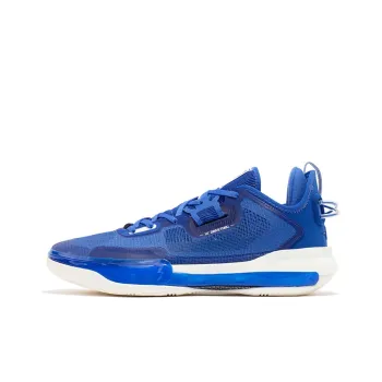 361° Ultra Star 1.0 Pro Basketball Shoes Men Low Top Shiny Blue/Feather White