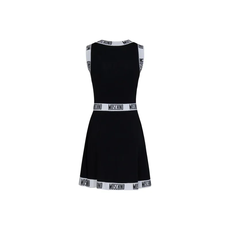 MOSCHINO Sleeveless Dresses Women's Black-1