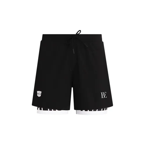 Transformers BALNEAIRE/van Der Ann X Transformers Co-brand Swimming Shorts Men Cool Black