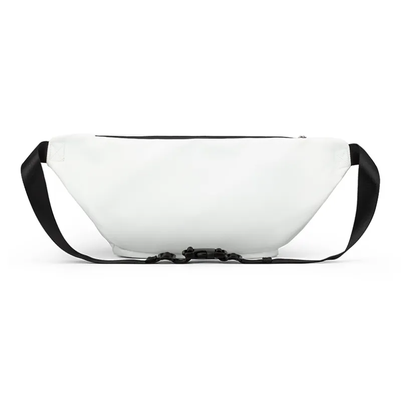 LOVERPUSS Polyester Crossbody Bag Sling Bag Fanny Pack Regular Unisex Dazzling Color White-9
