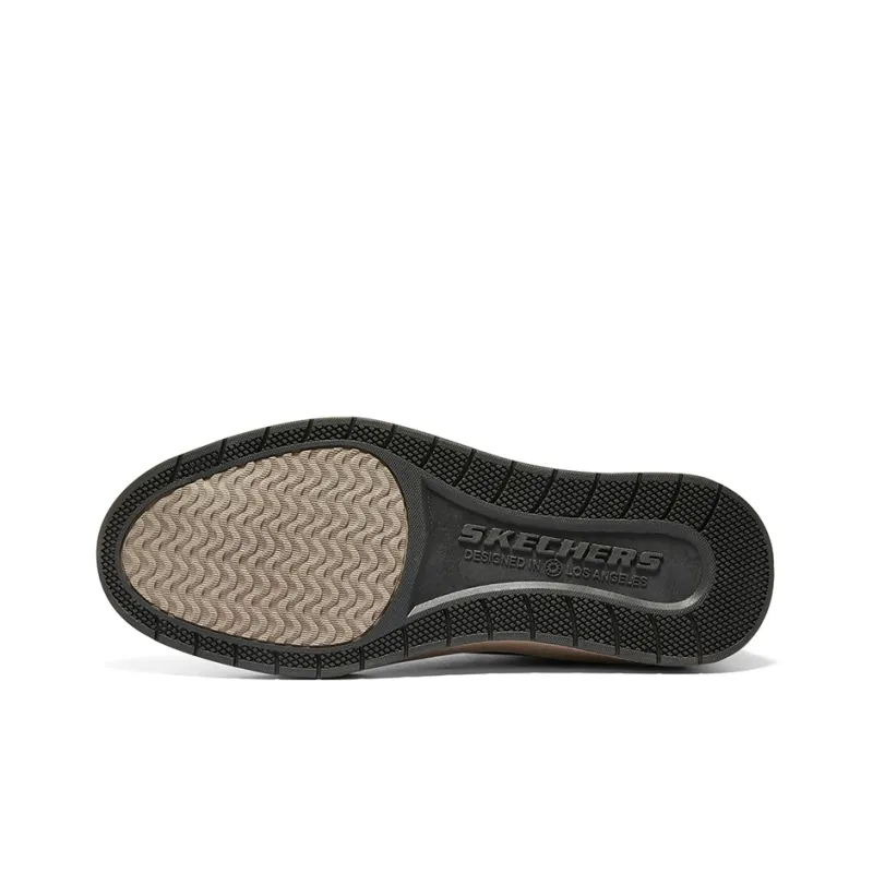 Skechers BURKETT Men's Casual Shoes Men's Dark Brown-5