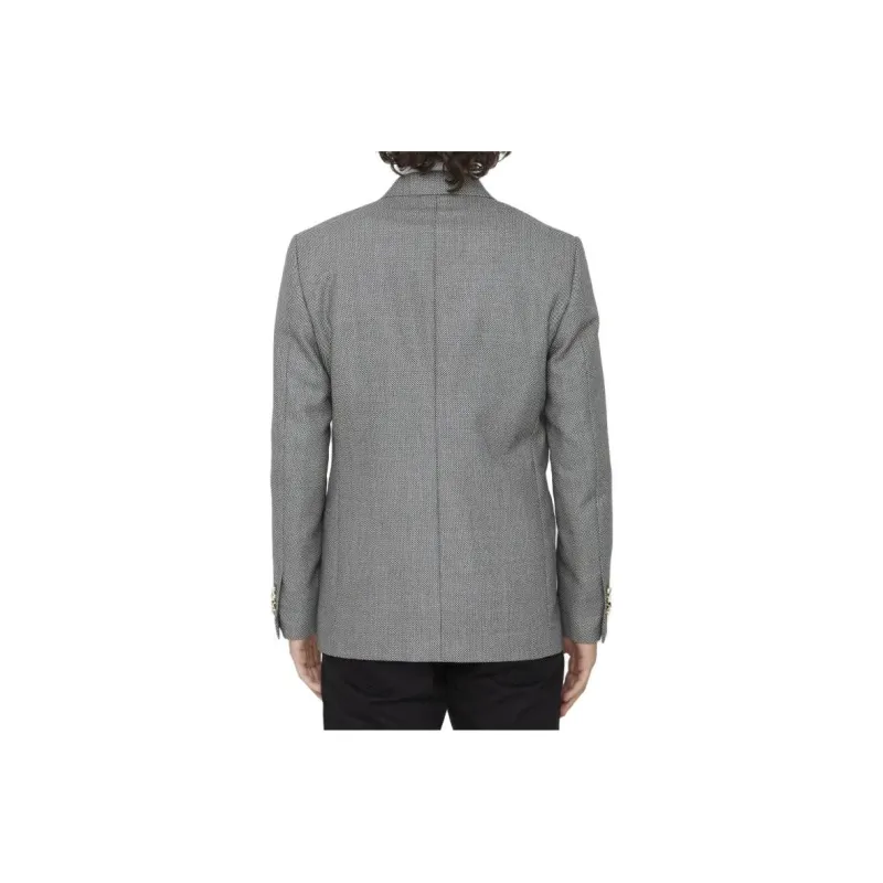 LARDINI Double breasted Wool Jacket-1