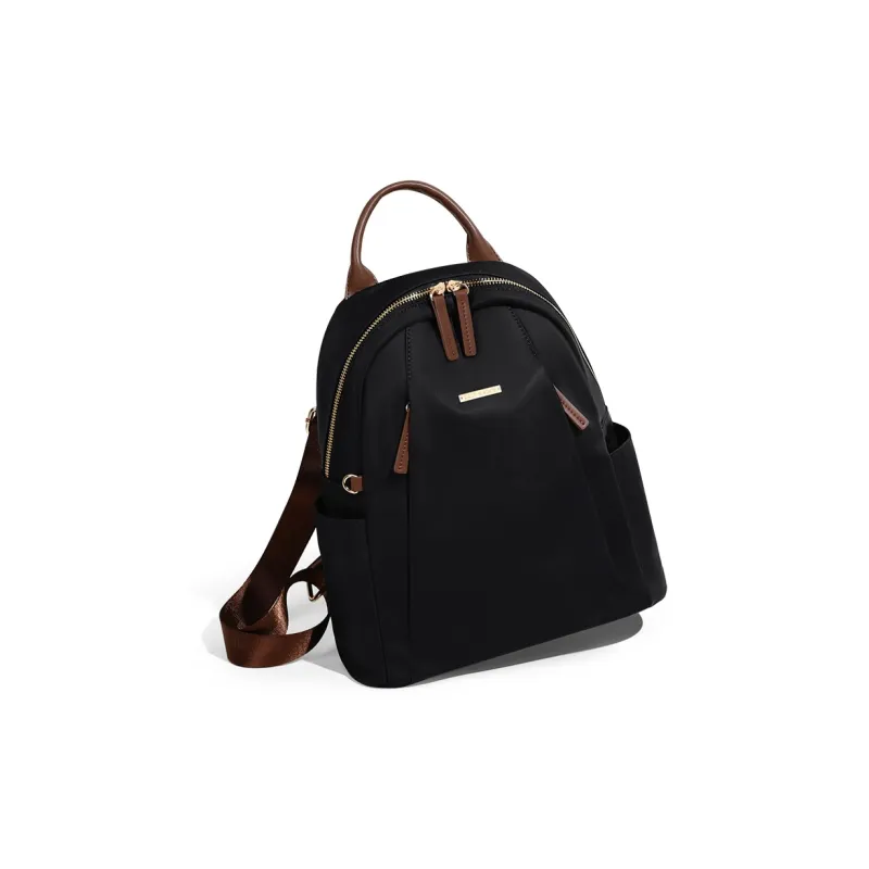 GOLF Fabric Backpack Medium Size Women's Apricot/Modern Gray/Elegant Black-8