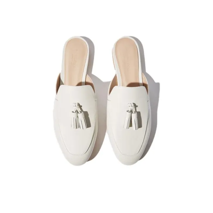 SCAROSSO Giorgina Tassel-Detailed Mules Women's-4