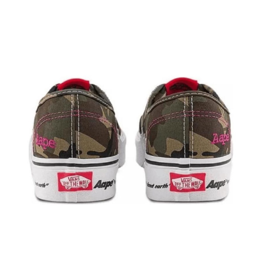 Authentic Aape X Vans 'Bolt - Green Camo' - POIZON