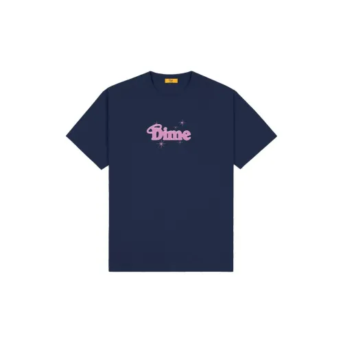 Dime T-Shirts Unisex Marine Blue