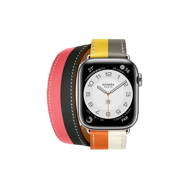 HERMES AppleWatch Calfskin Watchband 41mm Unisex Multicolor H0008771JAB-3