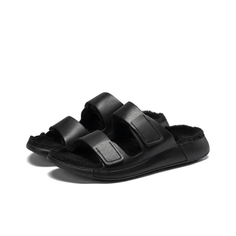 Ecco Slide Slippers Women's Black-2