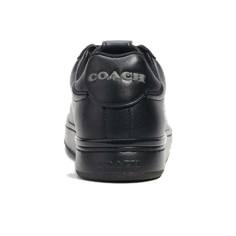 COACH Lowline Low-Top Skateboard Shoes Women's Black-3