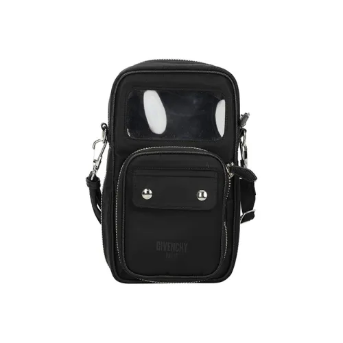 GIVENCHY Fabric Crossbody Bag Men's Black