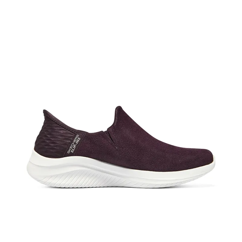 Skechers Ultra Flex 3.0 Hands Free Slip Ins Women's Casual Shoes Women's Burgundy-1