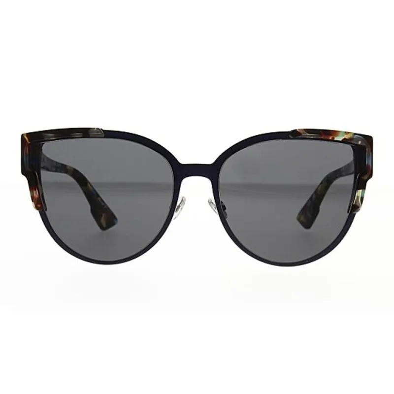 DIOR Plastic Metal Cat Eye Sunglasses Unisex Multicolor-1