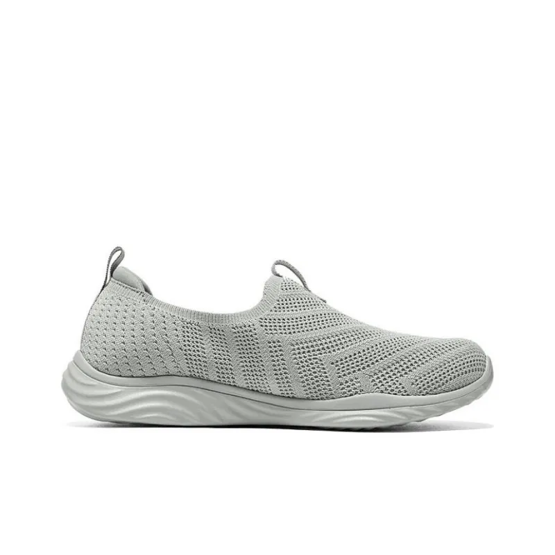 Skechers Vapor Foam Durable Breathable Lightweight Supportive Low Top Casual Shoes Women's Gray-1