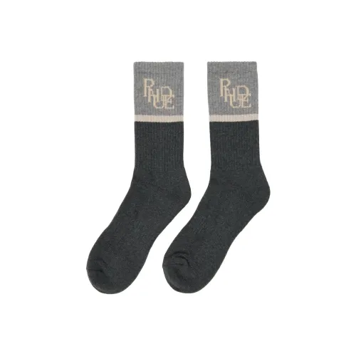 RHUDE Unisex Mid-Calf Socks