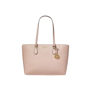 MICHAEL KORS Valerie Litchi Grain Leather Tote Bag Shopping Bag Shoulder Bag Handbag Large Size Women's Pink